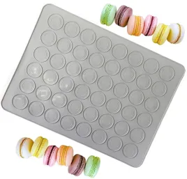 forma-silikonowa-mata-do-makaronikow-do-pieczenia-ciastka-szary-48-oczek