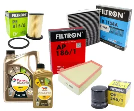 olej-6l-5w30-total-ineo-ecs-4x-filtry-ford-mondeo-iv-s-max-galaxy-1-8-tdci
