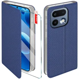 etui-magnet-do-realme-16-pro-5g-zamykane-granatowe-futeral-szklo-9h