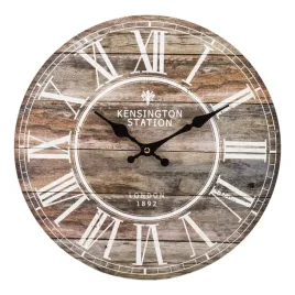 zegar-scienny-artpol-brazowy-34cm