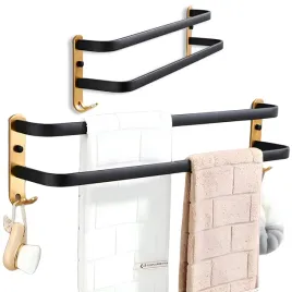 wieszak-na-reczniki-scienny-lazienkowy-wiszacy-wieszaki-czarny-zloty-50cm