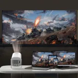 projektor-led-p30-bialy-4k-funkcje-korekcja-znieksztalcen-lupa-odtwarzanie-filmow-z-usb-wirtualna-mysz