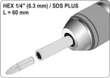 yato-adapter-sds-plus-hex-do-bitow-1-4-yt-04690-kod-producenta-yt-04690
