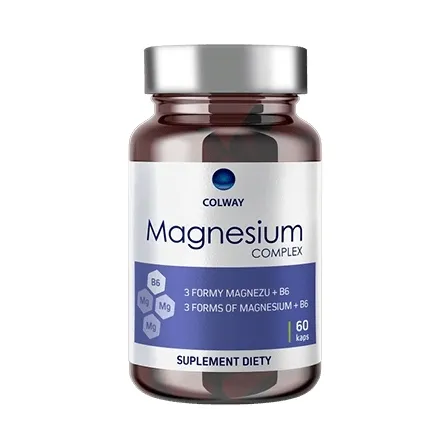 colway-magnesium-complex-60-kapsulek-magnez-cechy-dodatkowe-bezalkoholowy-bez-aspartamu-bez-cukru-bezglutenowy-bez-jodu-bez-kazeiny-bez-laktozy-bezpieczny-dla-kobiet-karmiacych-bezpieczny-dla-kobiet-w-ciazy-bezzapachowy-chronic-przed-swiatlem-czysty-bez-dodatkow