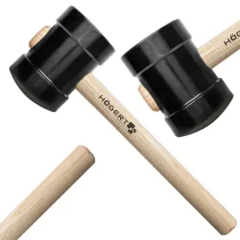 hogert-ht3b045-mlotek-gumowy-drewnian-rekojesc