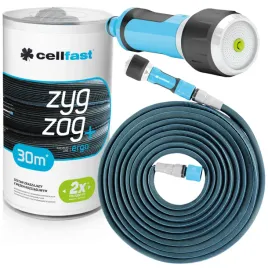 cellfast-waz-ogrodowy-rozciagliwy-zraszajacy-zyg-zag-30m-w-zestawie-polski
