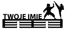 wieszak-uchwyt-na-medale-hak-imie-dowolne-napis-logo-czarny-karate
