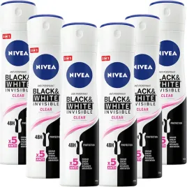 nivea-woman-dezodorant-invisible-spray-6x150ml
