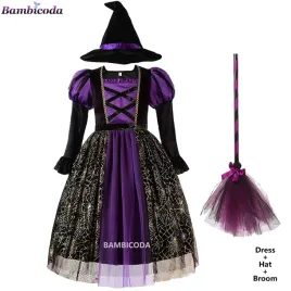 stroj-kostium-przebranie-dziewczeca-sukienka-czarownicy-halloween-karnawa