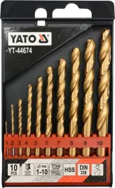 yato-zestaw-komplet-wiertel-do-metalu-hss-tin-10-sztuk-1-10mm-yt-44674