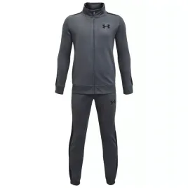 under-armour-dres-dzieciecy-szary-poliester-rozmiar-164