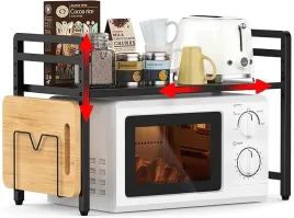 thygiftree-2-poziomowy-rozkladany-organizer-kuchenny-do-mikrofalowki