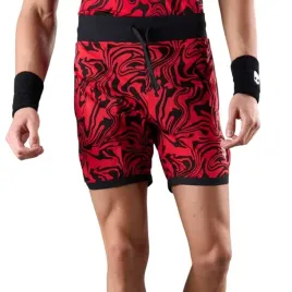 spodenki-hydrogen-chrome-tech-shorts-men-red-m