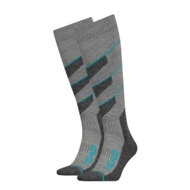 skarpety-head-ski-beginner-v-shape-socks-2p-grey-sky-blue-combo-35-38