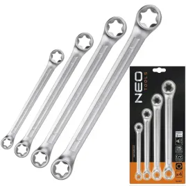 neo-tools-klucze-oczkowe-torx-t6-t24-dwustronne-4-sztuki-crv-09-980
