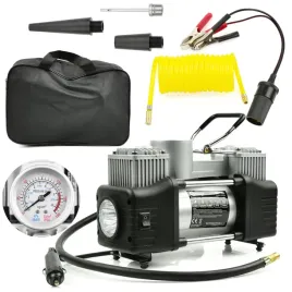 kompresor-samochodowy-z-manometrtem-12v-pompka-sprezarka-250w-nasadki-led