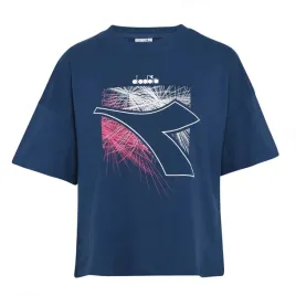 koszulka-diadora-t-shirt-logo-flare-women-navy-s