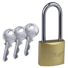 dedra-klodka-z-miedziana-powloka-40mm-z-dlugim-jarzmem-3-kluczyki-11u130
