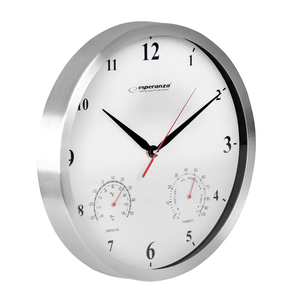 zegar-scienny-esperanza-bialy-30cm-zasilanie-baterie
