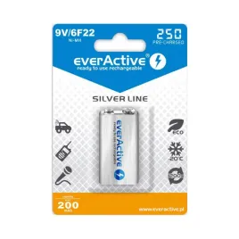 akumulatorek-6f22-ni-mh-everactive-9v-250mah-silver-line-1-szt