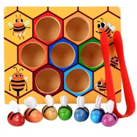 pracowite-pszczolki-montessori-gra-plaster-miodu