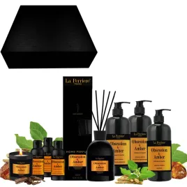 la-perriere-obsession-and-amber-zestaw-prezentowy-dyfuzor-swieca-dzien-taty