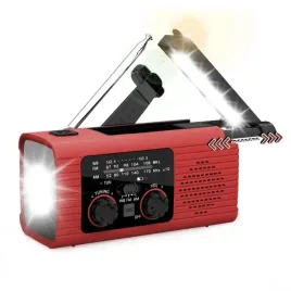 pristar-radio-fm-z-latarka-4000-mah-yx318-czerwone