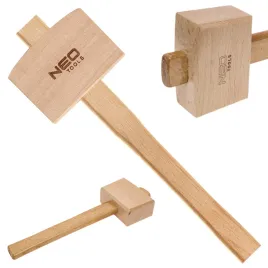 neo-25-076-mlotek-drewniany-315g-320mm-100x70x46mm