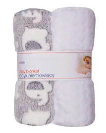 kocyk-duet-baby-80-x-90cm-szary-zwierzeta