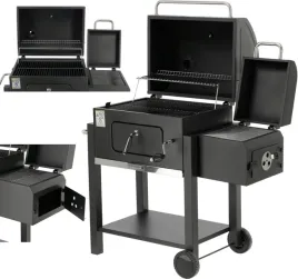 grill-weglowy-ogrodowy-regulowany-ruszt-deluxe-pokrywa-lund-z-wedzarnia