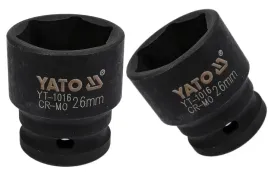 yato-nasadka-udarowa-fosfatowana-1-2-26mm-krotka-warsztat-yt-1016