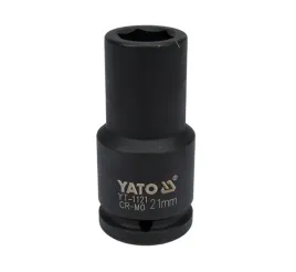 yato-nasadka-udarowa-3-4-21mm-crmo-fosfatowana-as-drive-90mm-dluga-yt1121