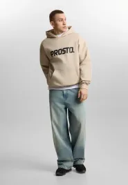 bluza-meska-z-kapturem-prosto-big-log-bezowa