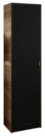 szafa-jednodrzwiowa-garderoba-lumi-54-1d-dab-craft-czarny-uchwyt-zl