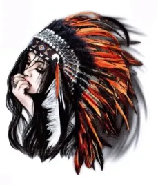 naklejka-wlep-znaczek-tattoo-na-auto-indianka-12-x-11cm-1-03287