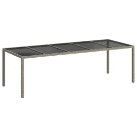 stol-ogrodowy-szary-250-x-100-x-75-cm-polirattan