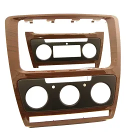 ramka-maskujaca-do-radia-skoda-octavia-2010-2-panele-imitacja-drewna