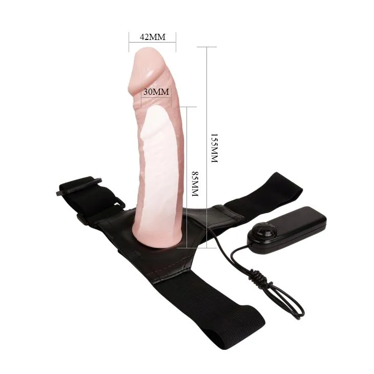 baile-vibrating-hollow-strap-on-multispeed