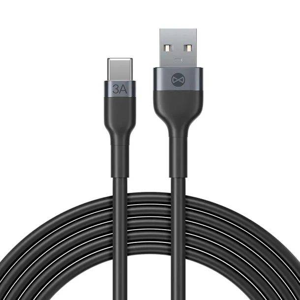 forever-kabel-flexible-usb-usb-c-10-m-3a-czarny