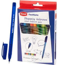 dlugopisy-kolorowe-toma-fastnote-to-024-10-kolorow-opakowanie