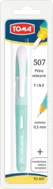 pioro-wieczne-rubber-grip-to-507-toma-pastelowy-zielony-linia-05mm