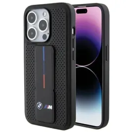 etui-bmw-grip-stand-smooth-and-perforated-na-iphone-15-pro-czarne