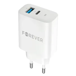 forever-ladowarka-sieciowa-pd-qc-tc-07-30ac-1x-usb-c-1x-usb-30w-biala