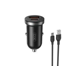 xo-ladowarka-samochodowa-cc56-pd-30w-qc-1x-usb-1x-usb-c-czarna-kabel-usb