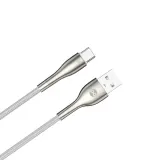 forever-kabel-sleek-usb-usb-c-10-m-3a-bialy
