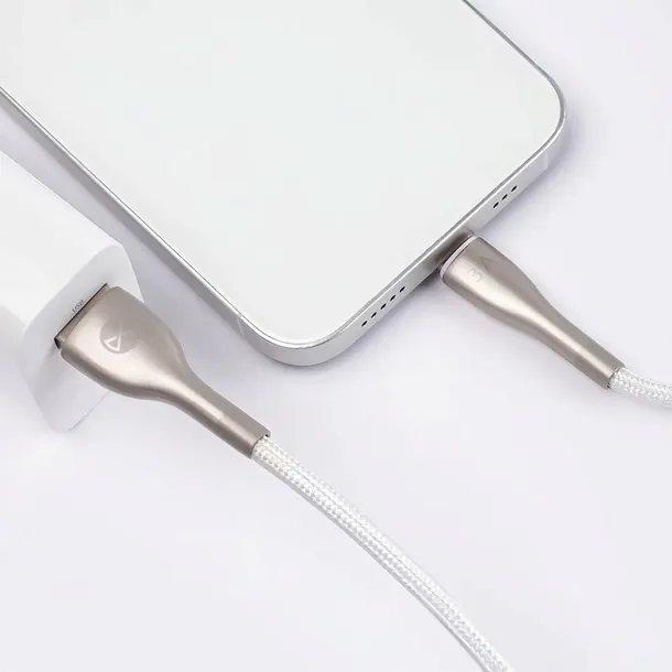 forever-kabel-sleek-usb-usb-c-10-m-3a-bialy