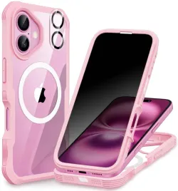 cenhufo-etui-360-magsafe-do-iphone-16-filtr-prywatnosci-szklo-rozowy