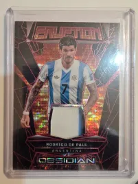 2024-25-panini-obsidian-eruption-rodrigo-de-paul-argentyna-35-red-pulsar