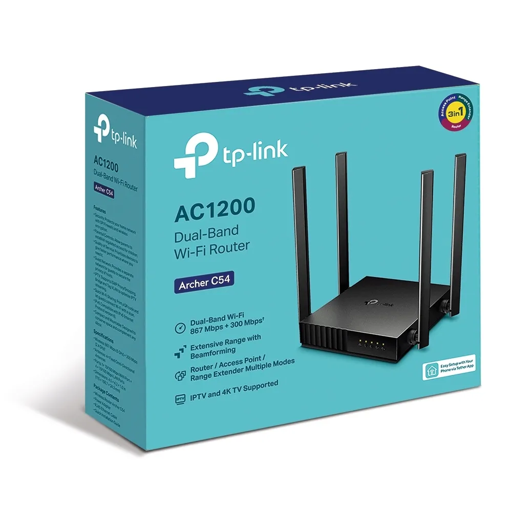 dwupasmowy-router-bezprzewodowy-ac1200-tp-link-archer-c54-stan-nowy