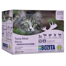 mokra-karma-dla-kota-bozita-mix-smakow-miesny-sos-12x85g